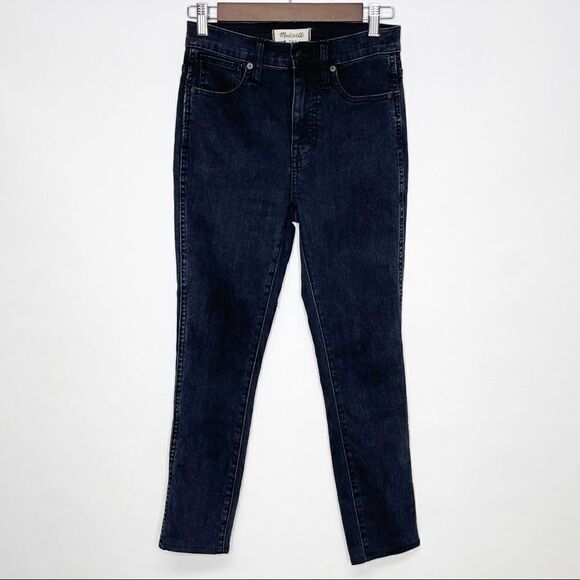 Madewell 10" High-Rise Skinny Jeans Eclipse Wash - Picture 5 of 13